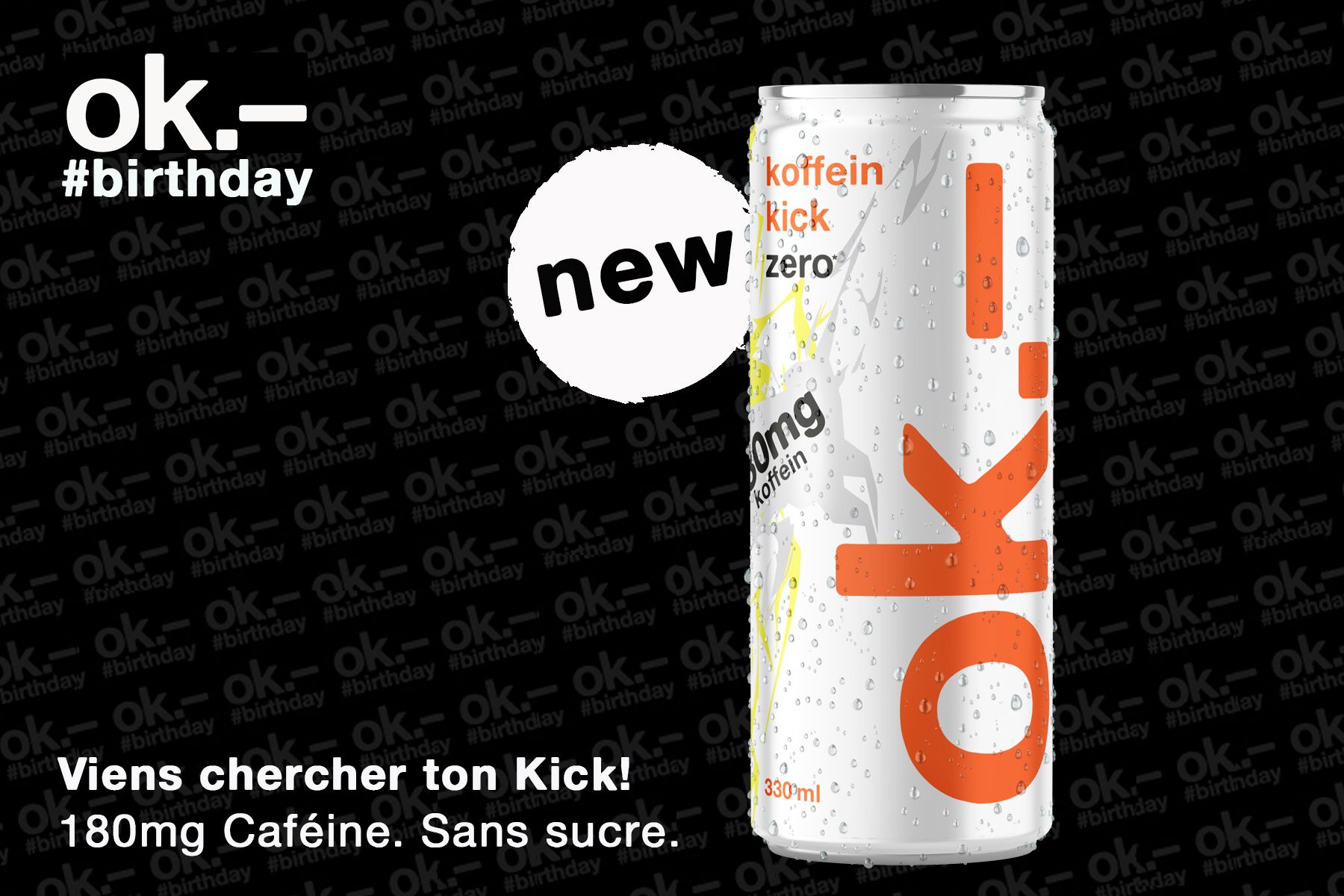 Plus de caféine, it's ok.–