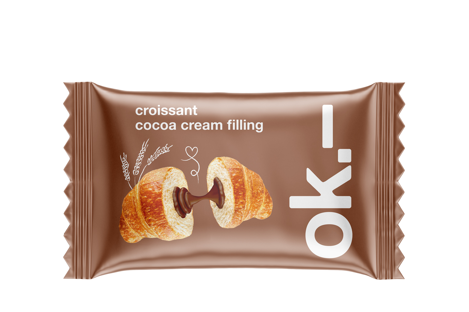 ok.– croissant cocoa cream filling