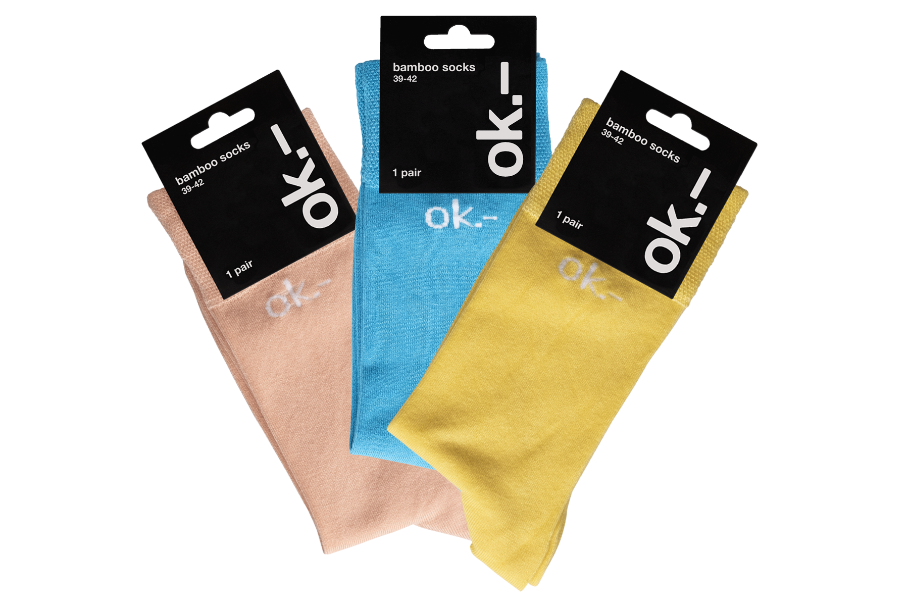 ok.– bamboo socks - im Sale