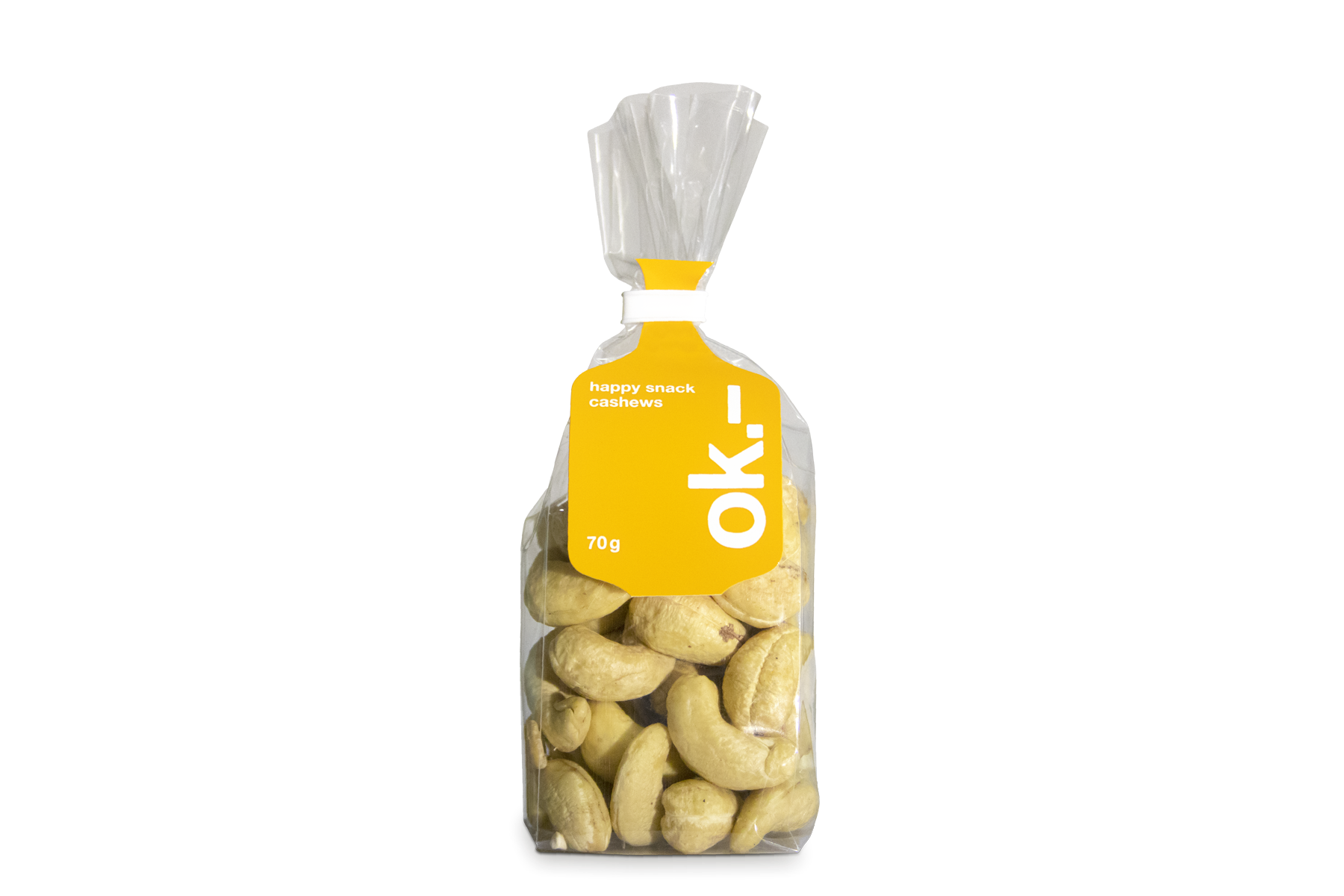 ok.– happy snack cashews