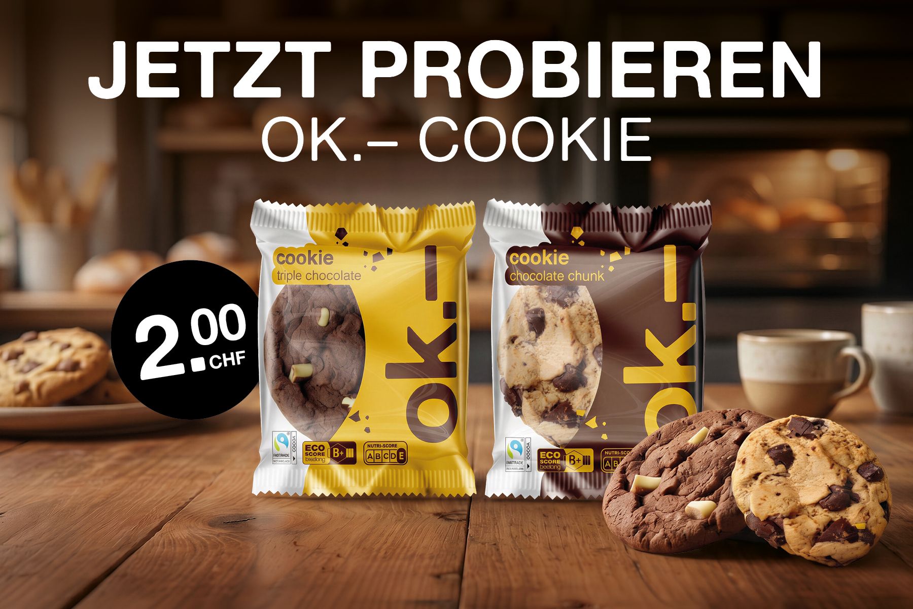Glow-up für den ok.– cookie