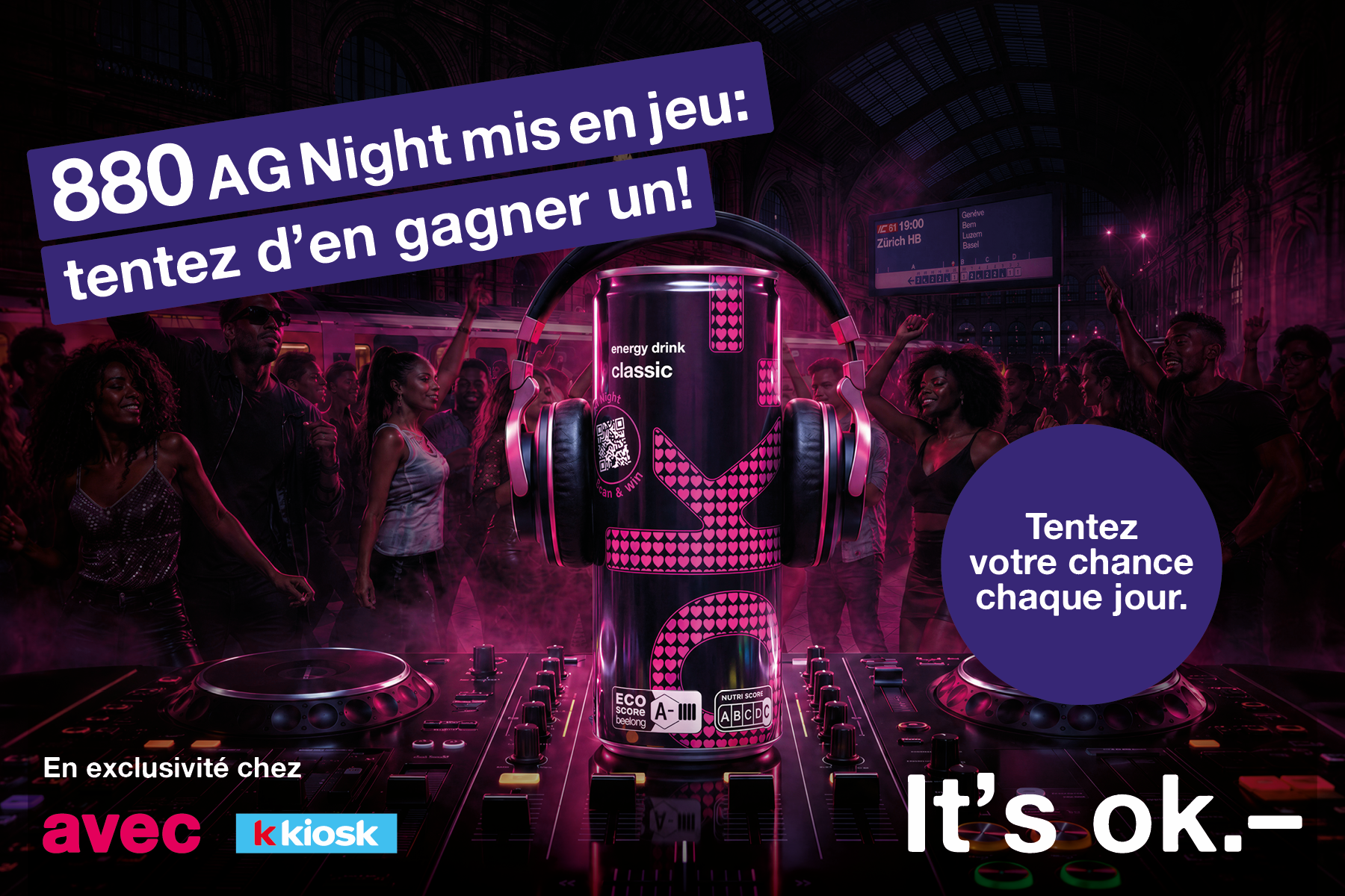 AG Night avec ok.– gagner !